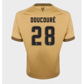 Crystal Palace Cheick Doucoure #28 Borta Kläder 2025-26 Kortärmad